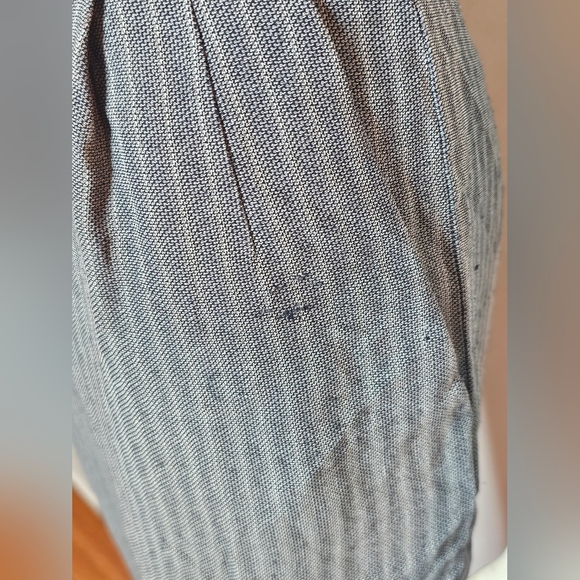 Max Studio Gray Pinstripe Trousers Size S - Picture 6 of 8